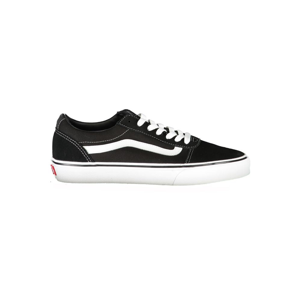 Zwarte polyester sneaker