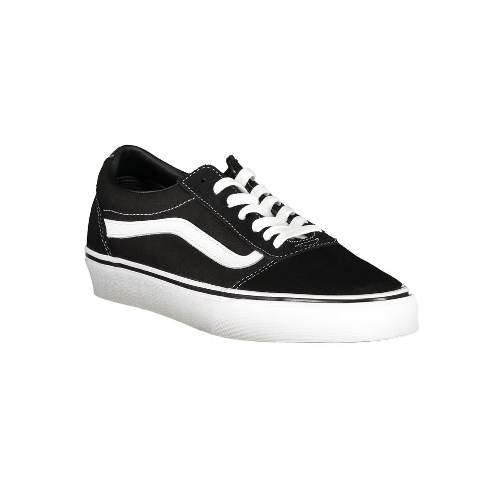 Zwarte polyester sneaker