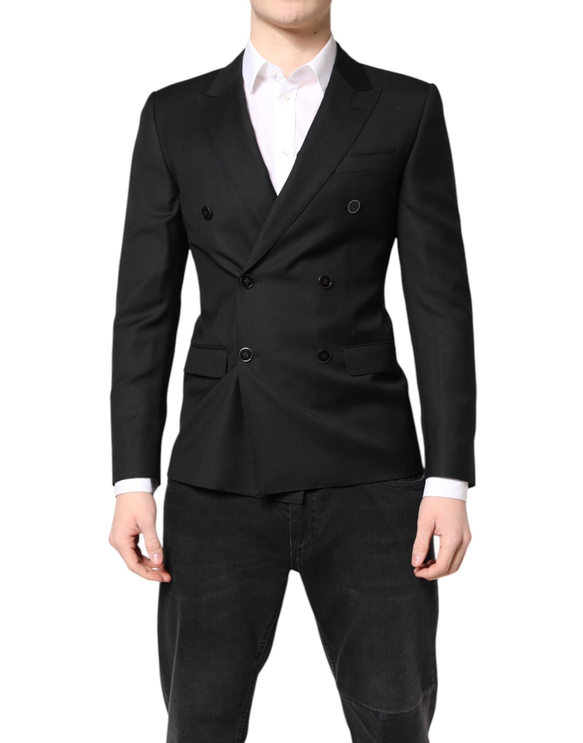 Zwarte MARTINI Double Breasted Blazer