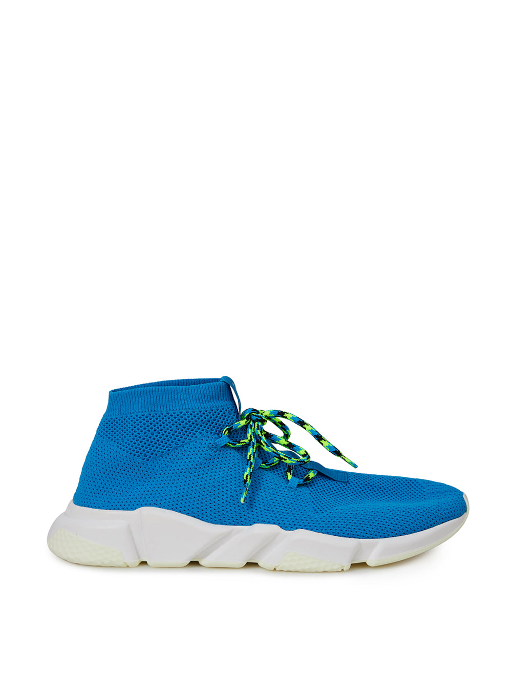 Prachtige blauwe katoenen sneakers voor heren
