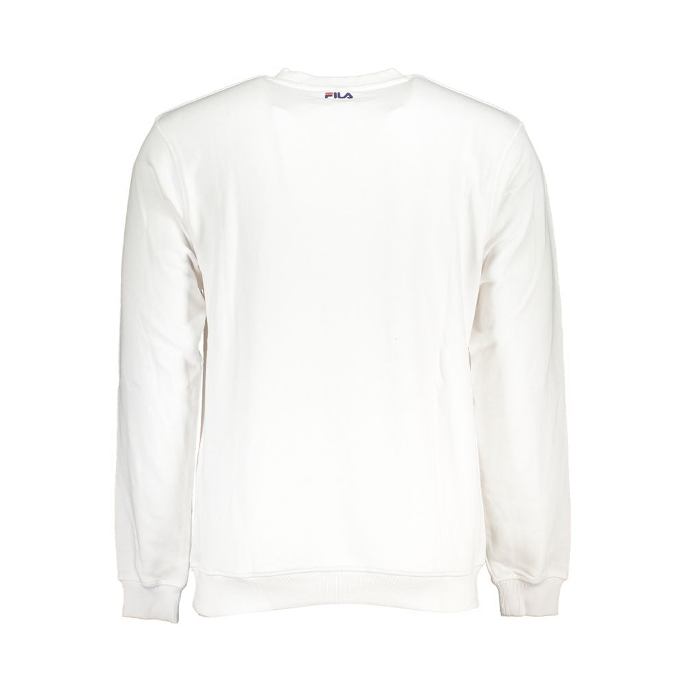 Witte katoenen herentrui