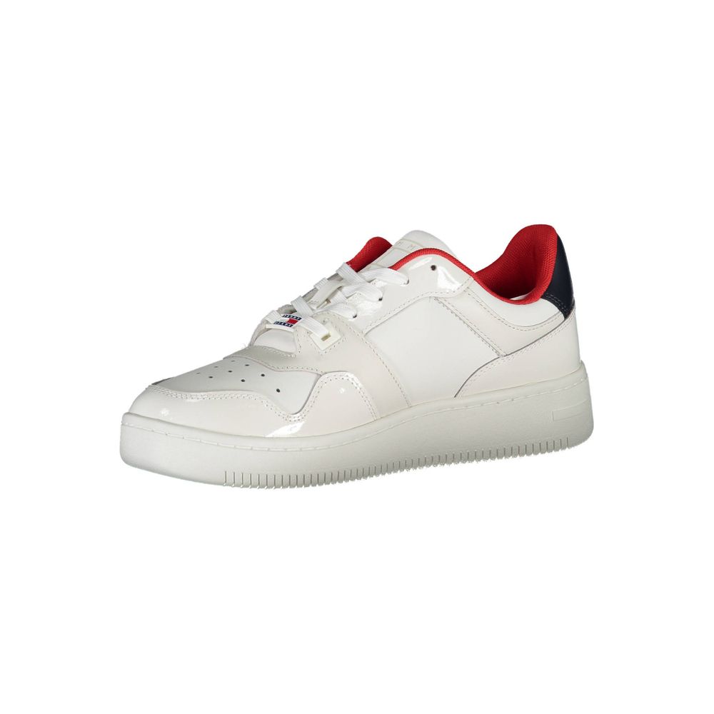 Witte leren damessneaker