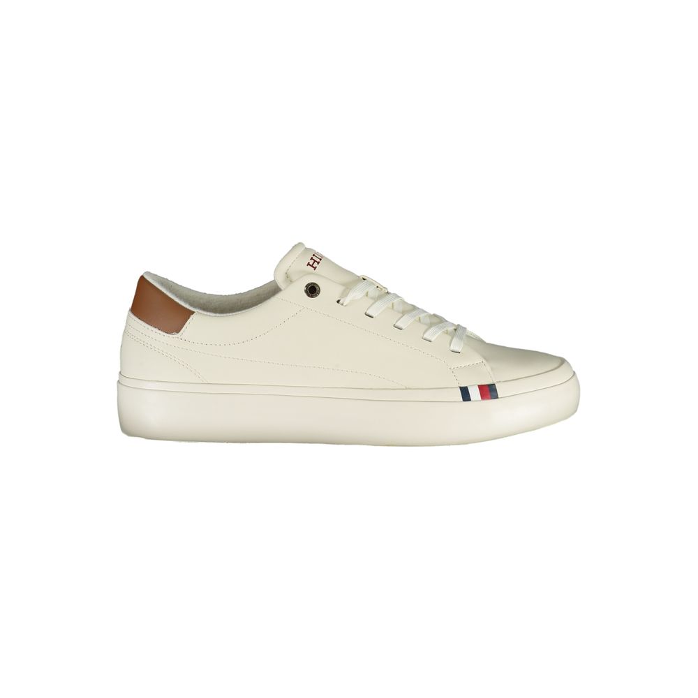 Witte polyethyleen herensneaker