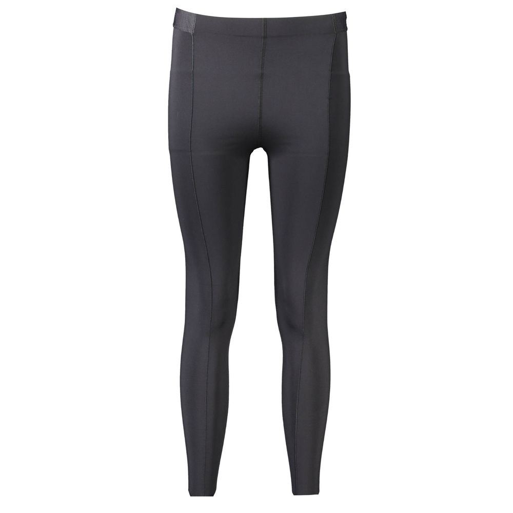 Zwarte polyester dameslegging