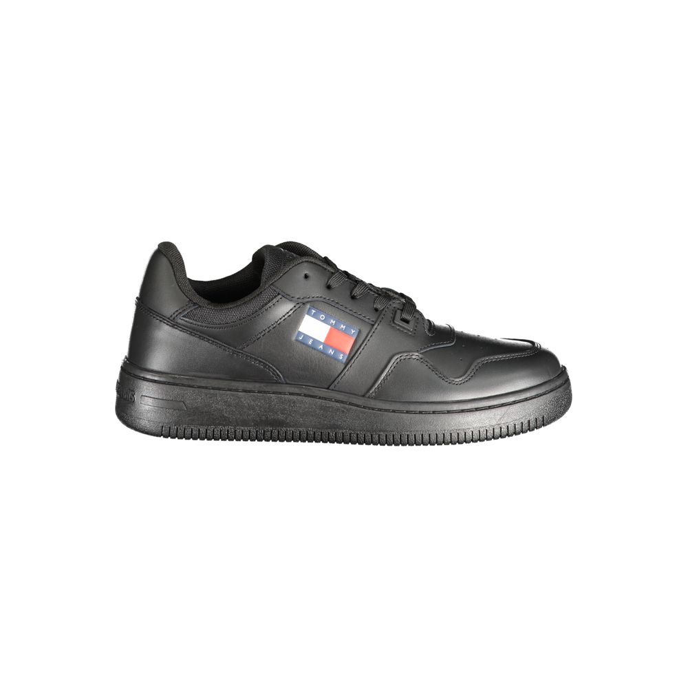 Zwarte polyester sneaker