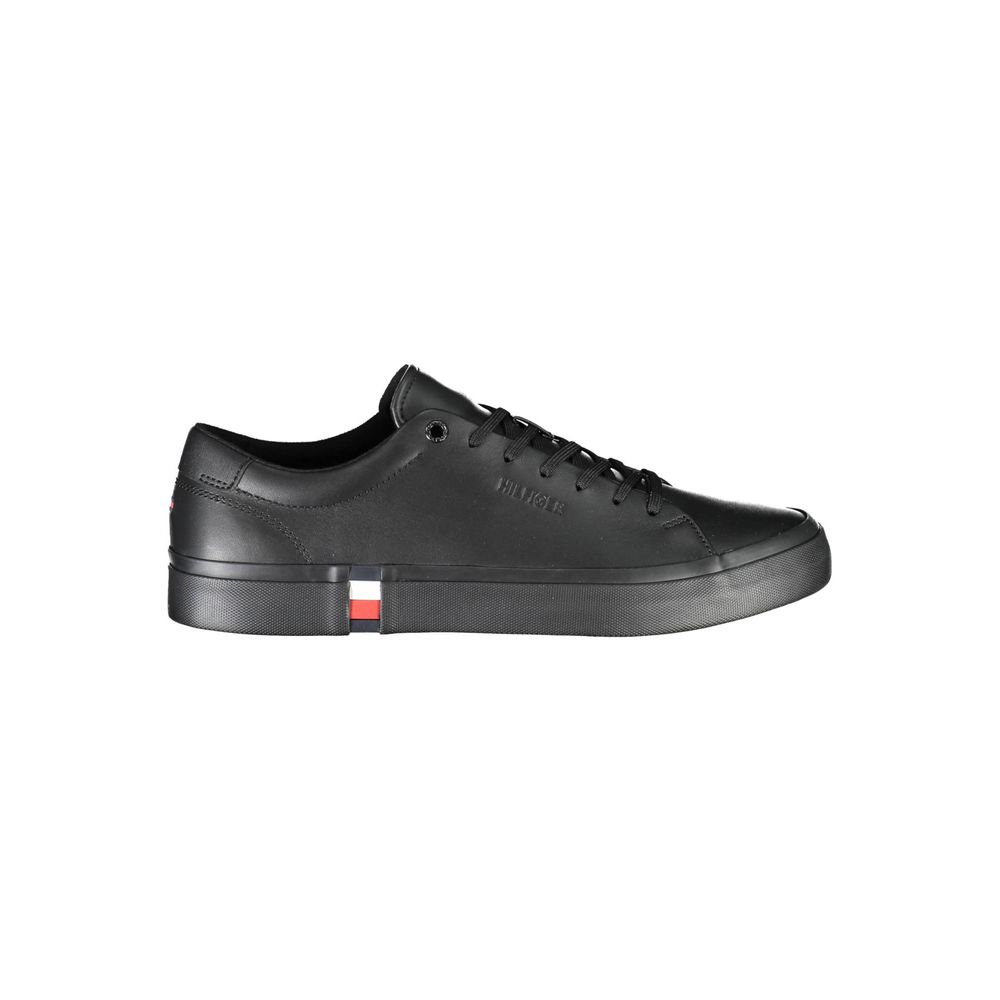 Zwarte polyester sneaker