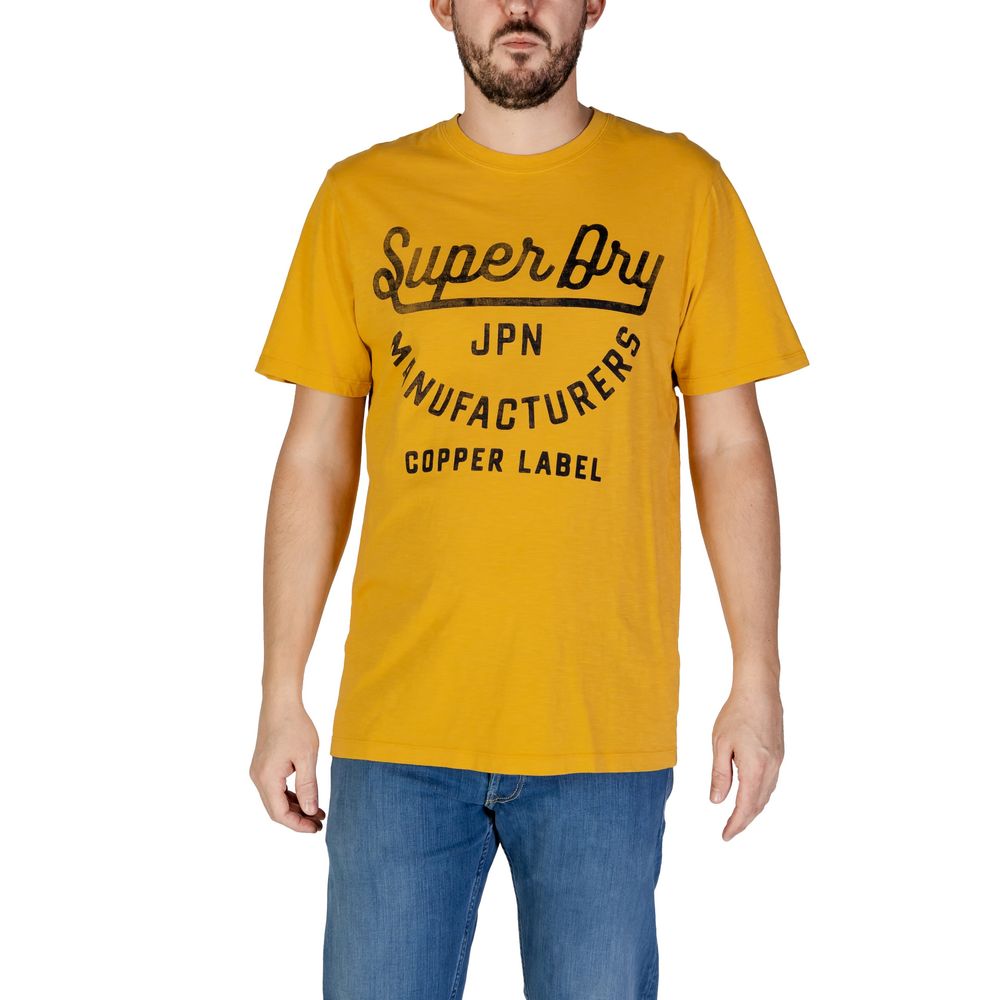 Oranje katoenen T-shirt