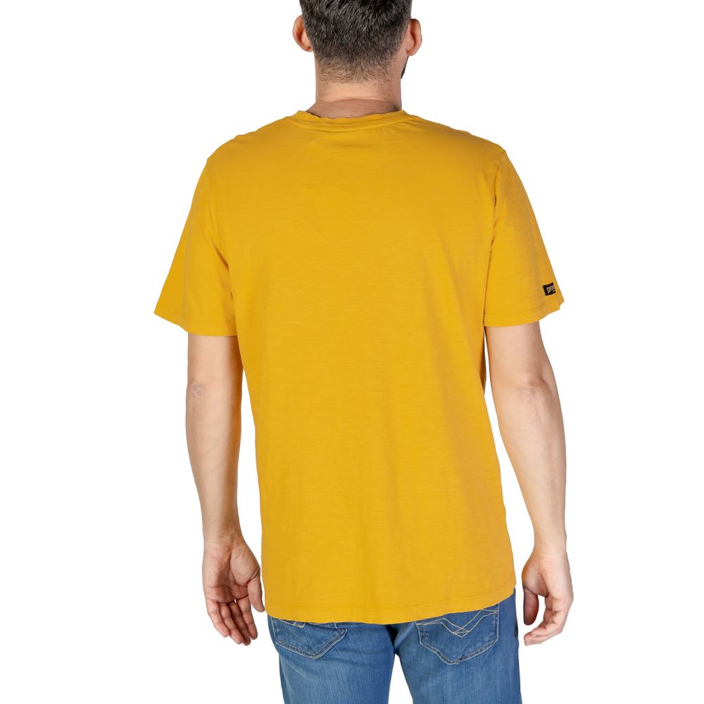 Oranje katoenen T-shirt