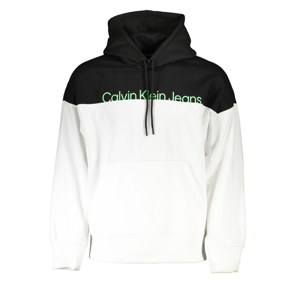Witte polyester herentrui