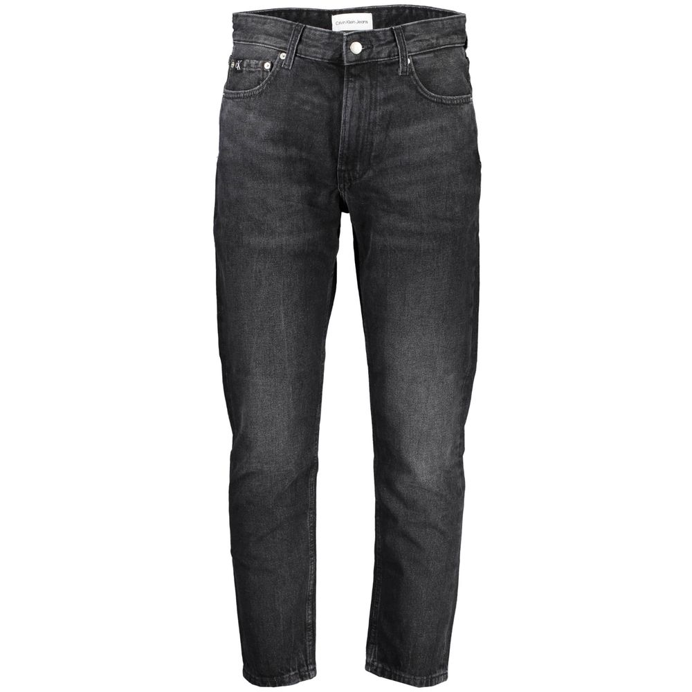 Blauwe katoenen damesjeans