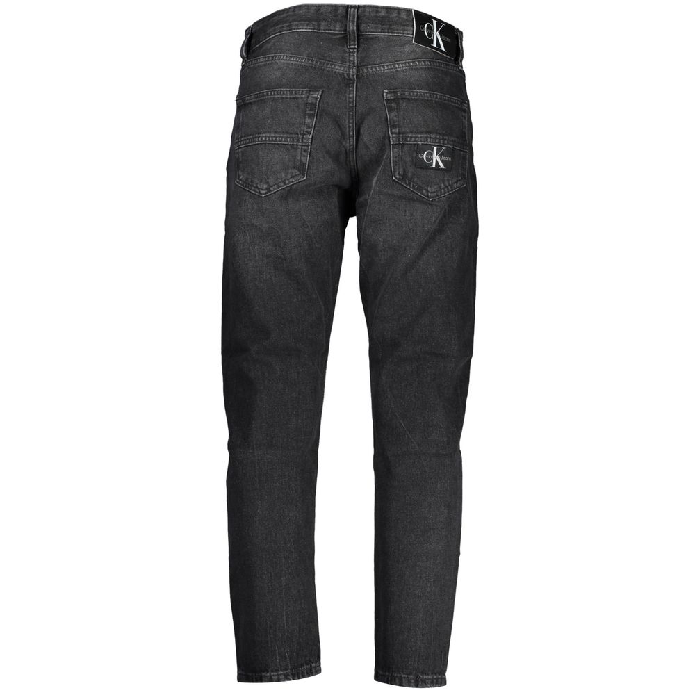 Blauwe katoenen damesjeans