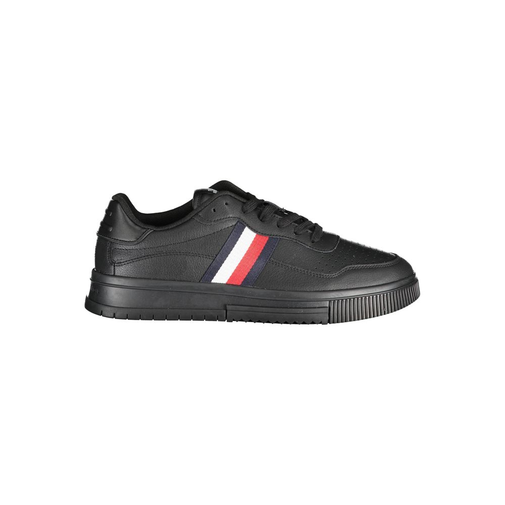 Zwarte polyester sneaker