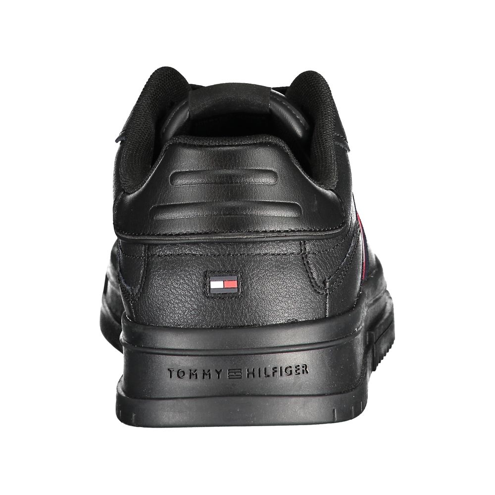 Zwarte polyester sneaker
