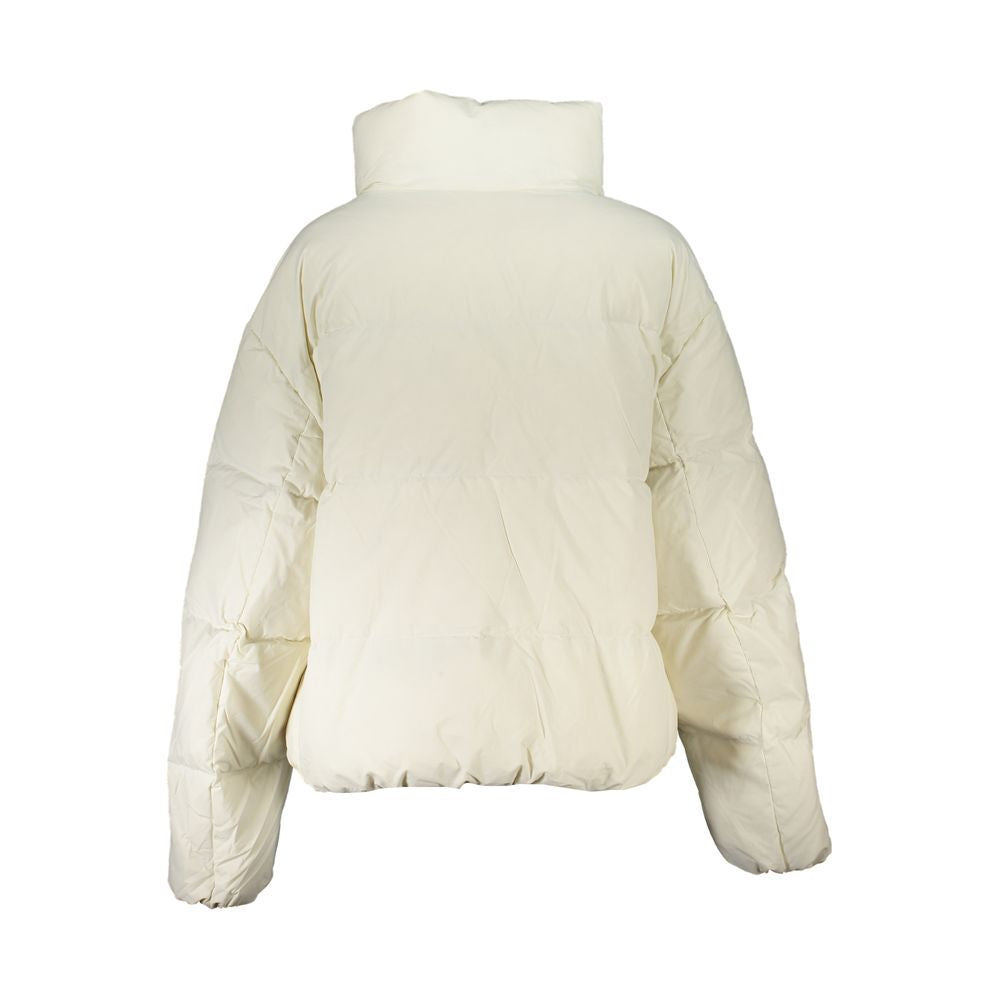 Witte polyamide jassen en jassen