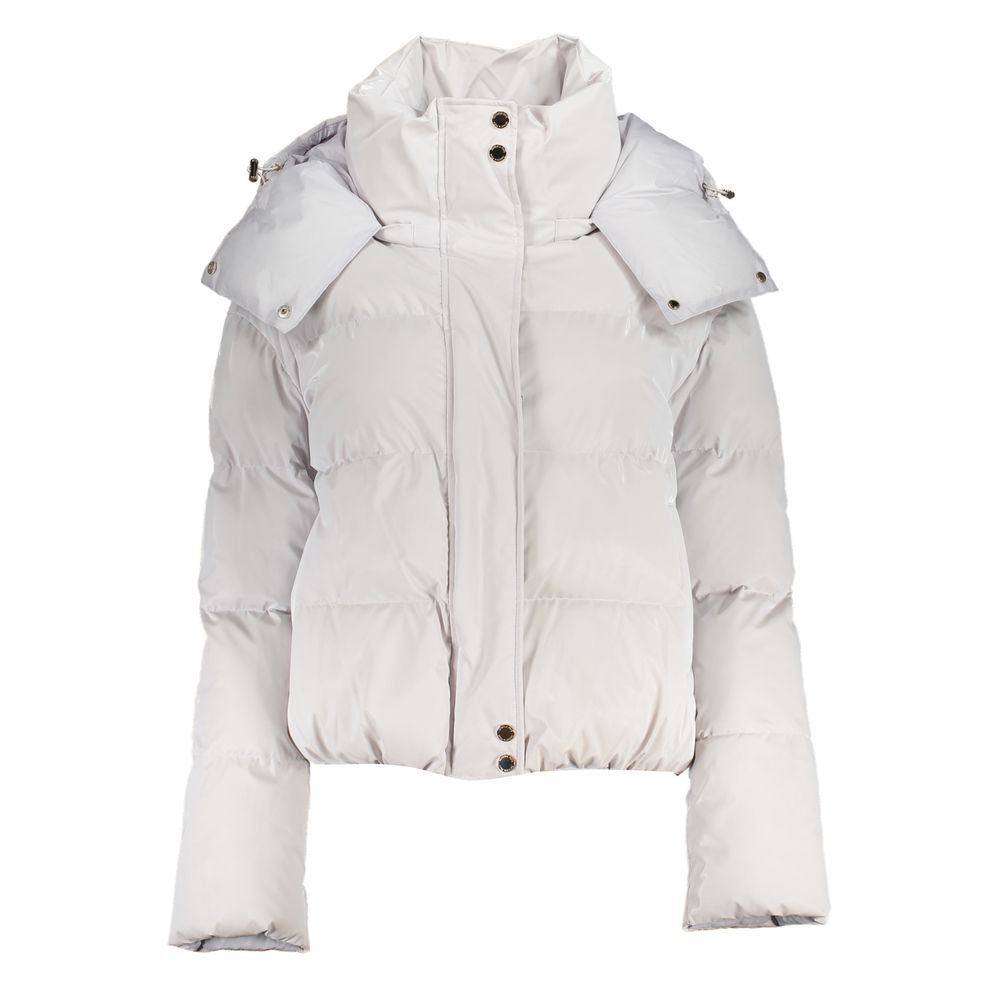 Witte polyethyleen jassen en jassen