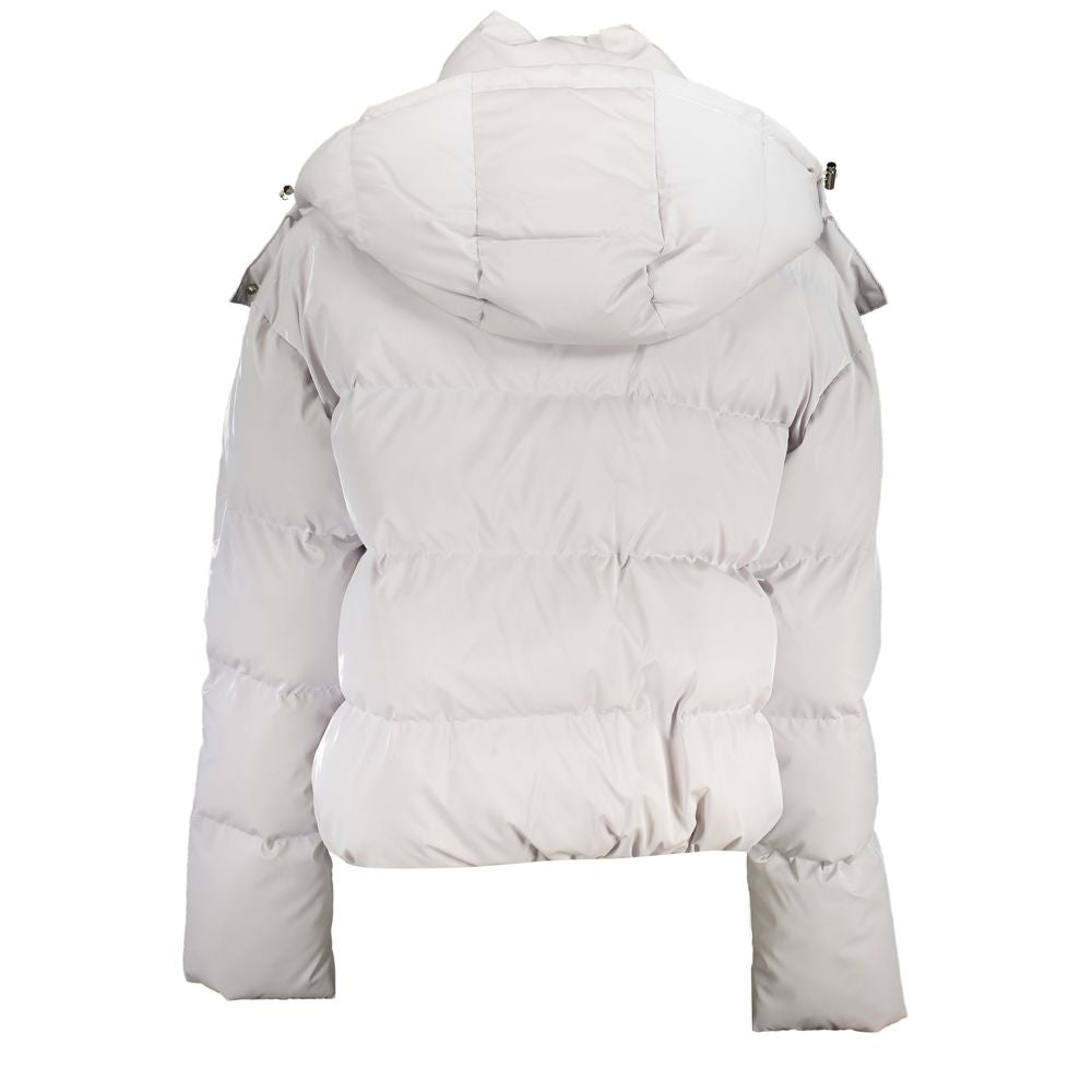 Witte polyethyleen jassen en jassen