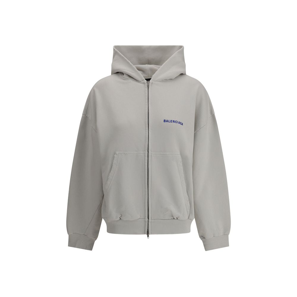 Gray Cotton Sweatshirt