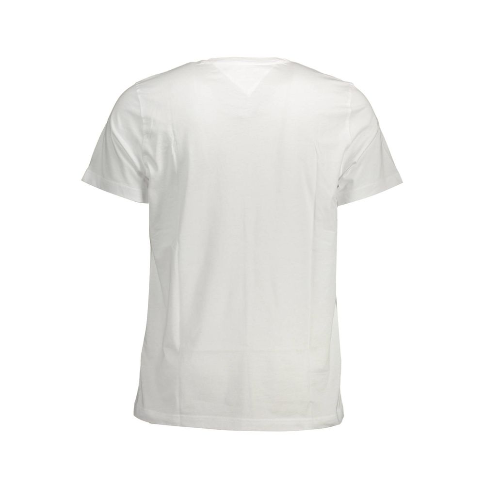 Wit katoenen T-shirt