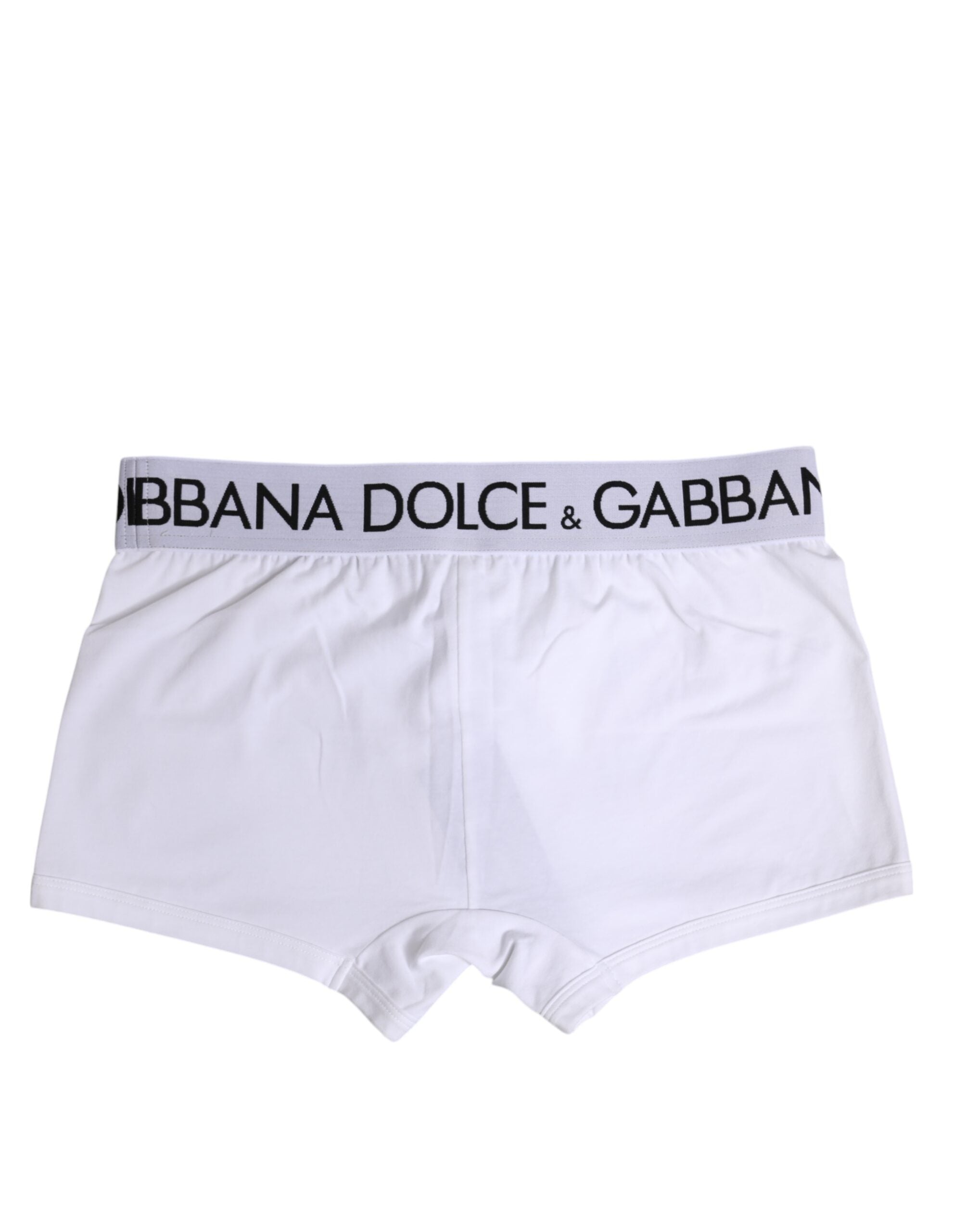 White Cotton Stretch Regular Boxer Underwear
