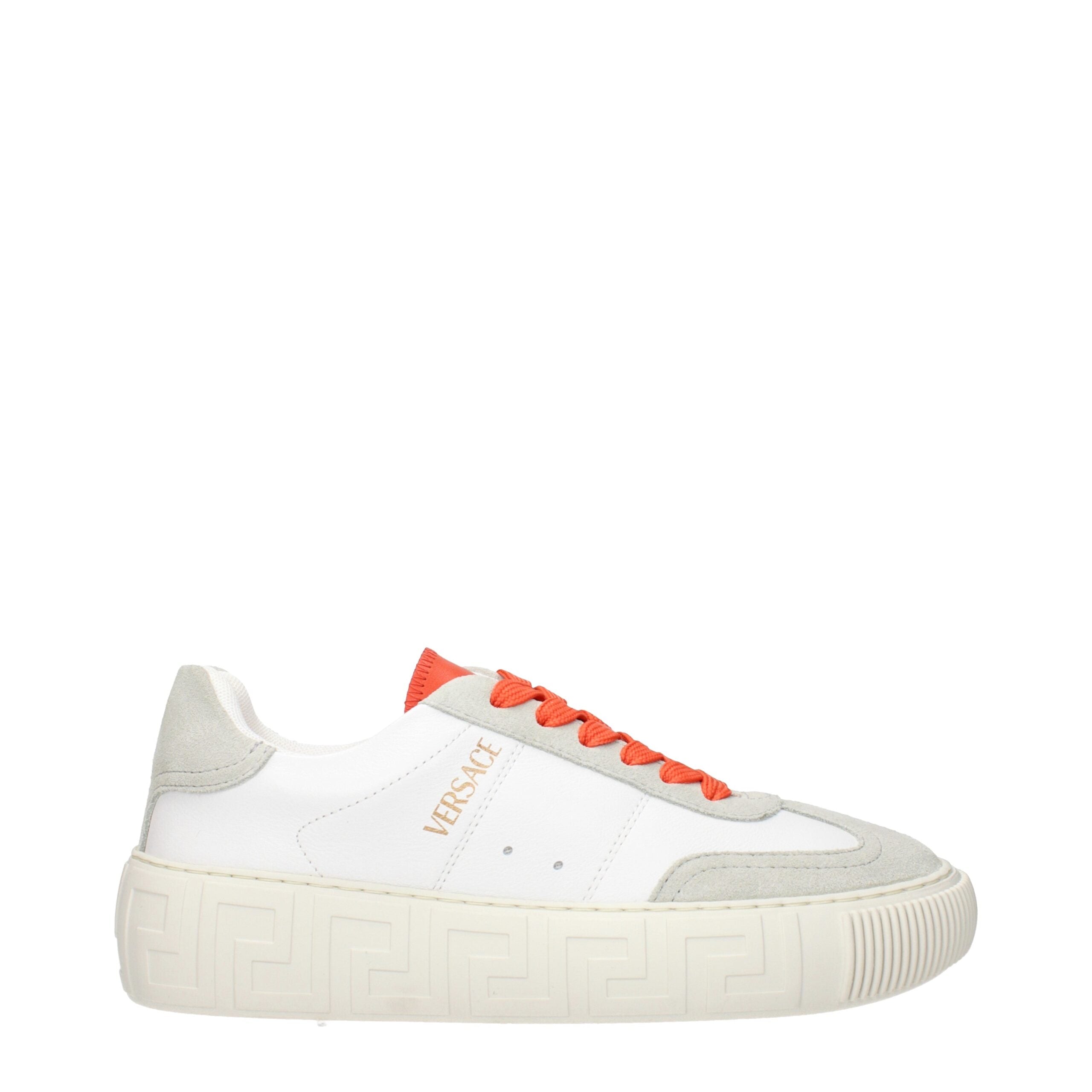 Witte leren sneakers