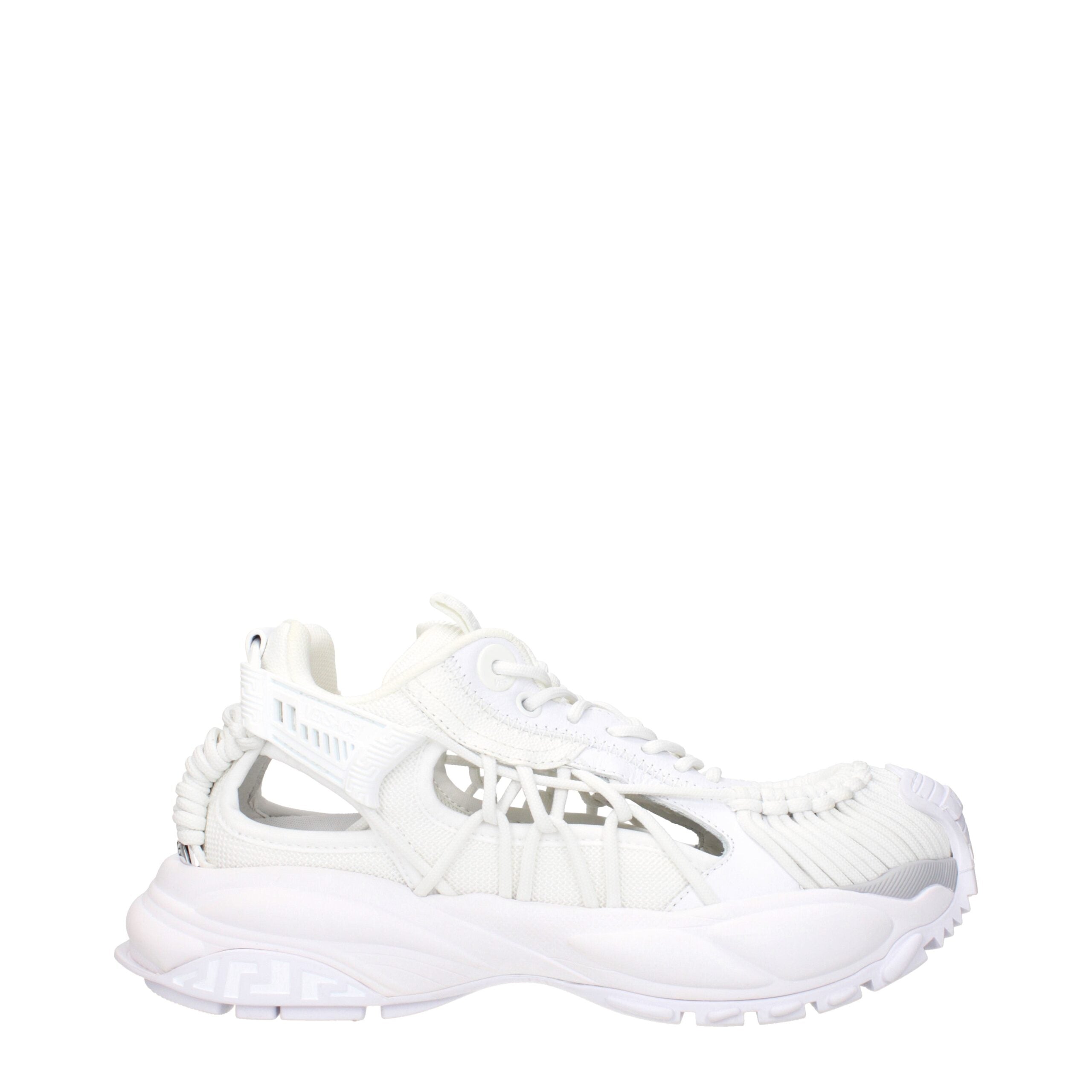 Witte leren lage schoenen
