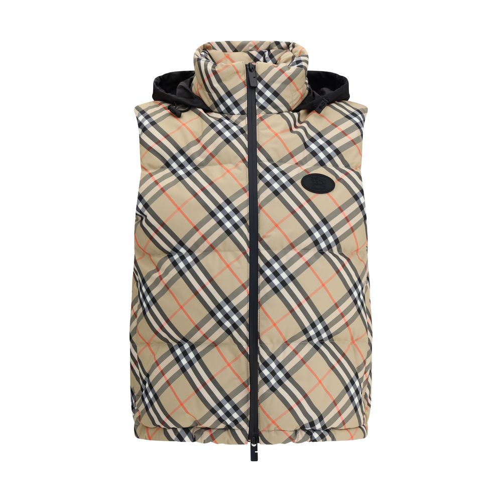 Check vest Donsjack