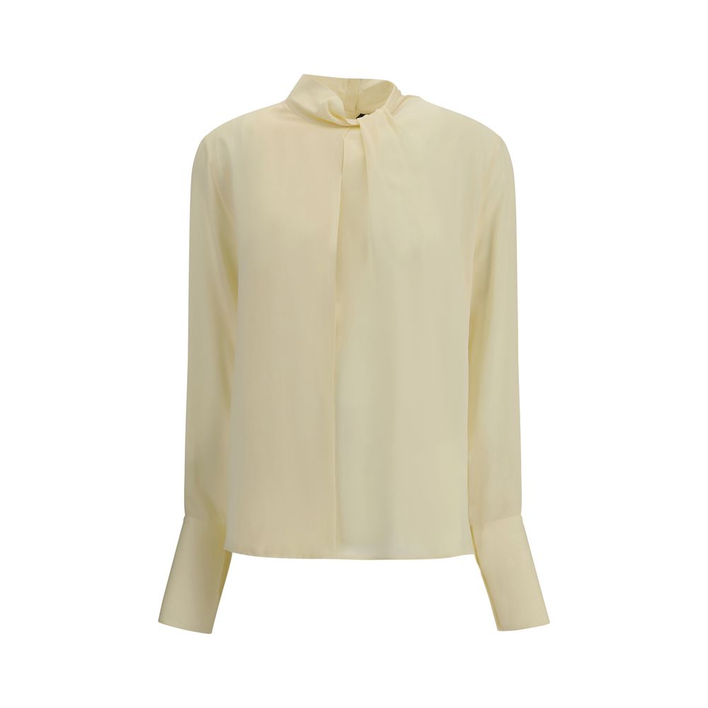 Blouse van zijden georgette