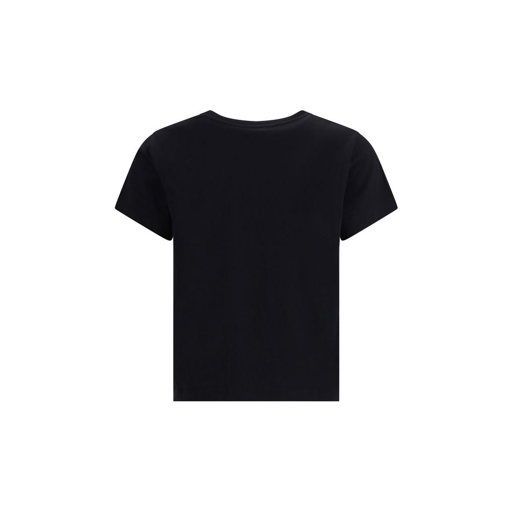 Katoenen T-shirt met opdruk van zwarte Givenchy-tape