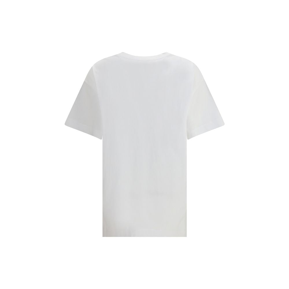 Boxy katoenen T-shirt met Givenchy-tapeprint