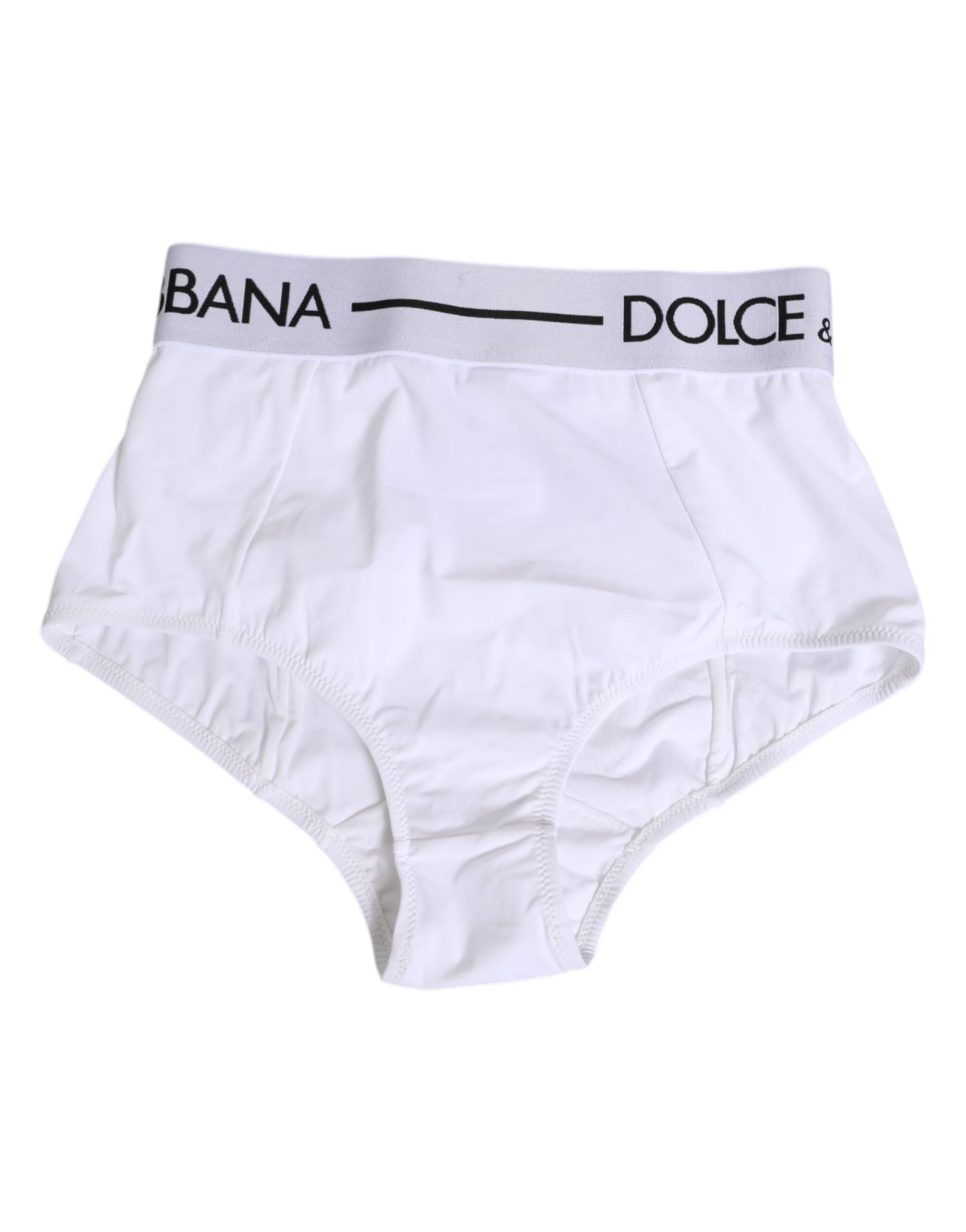 White Nylon Logo Waistband Panty Underwear
