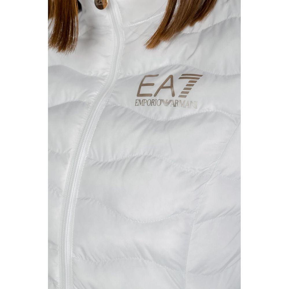Witte polyester jassen en jassen