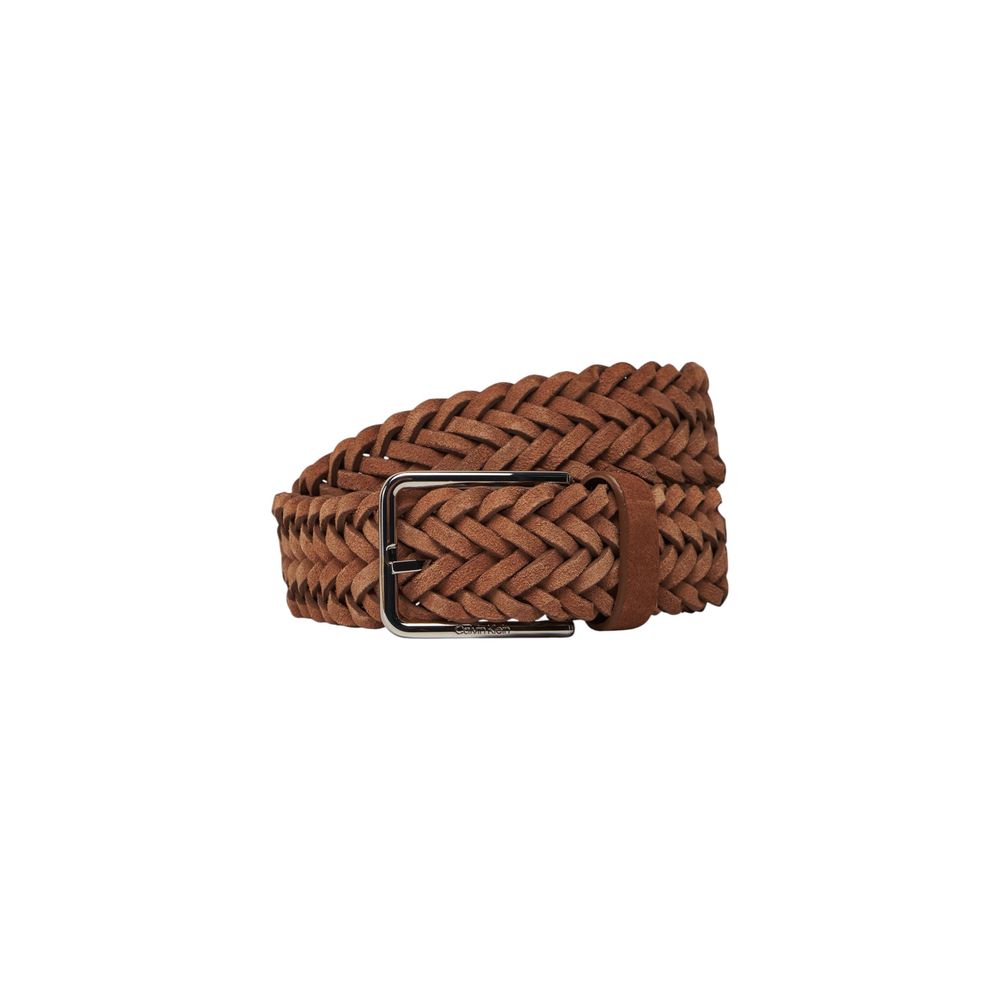 Bruine leren riem