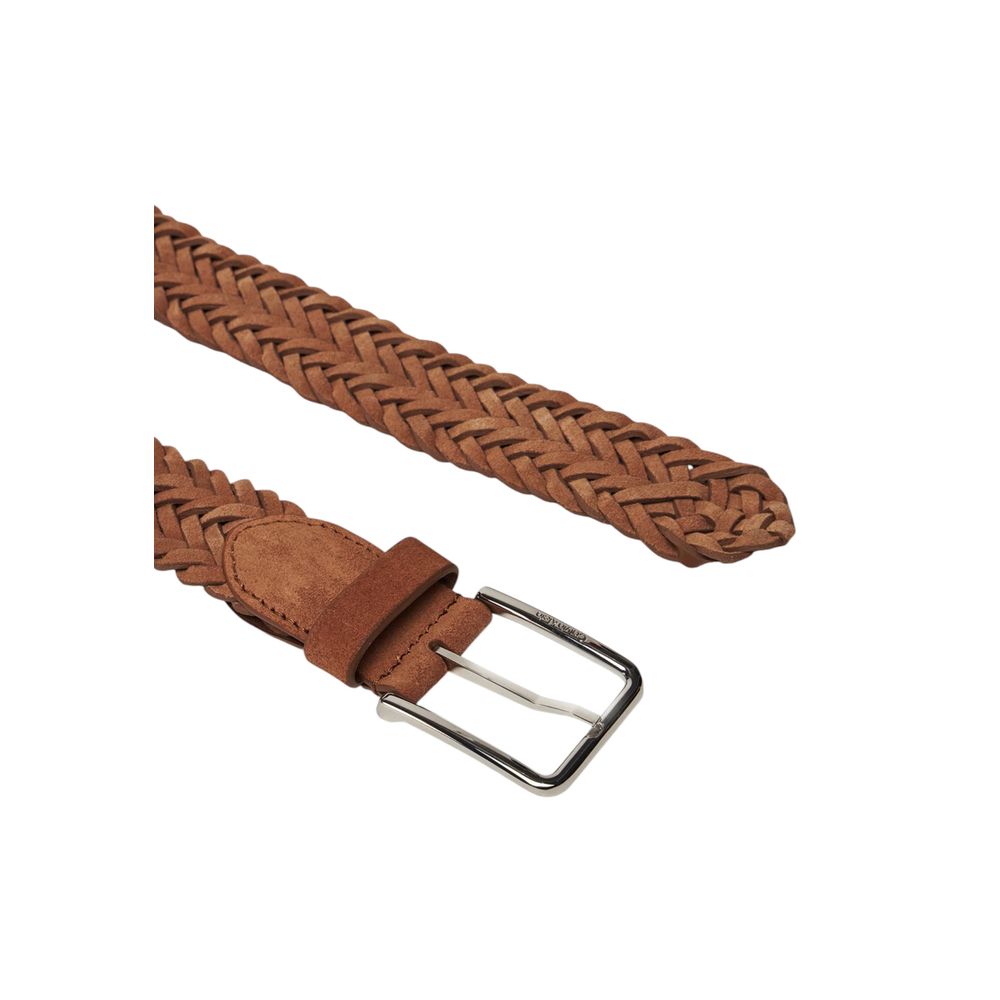Bruine leren riem