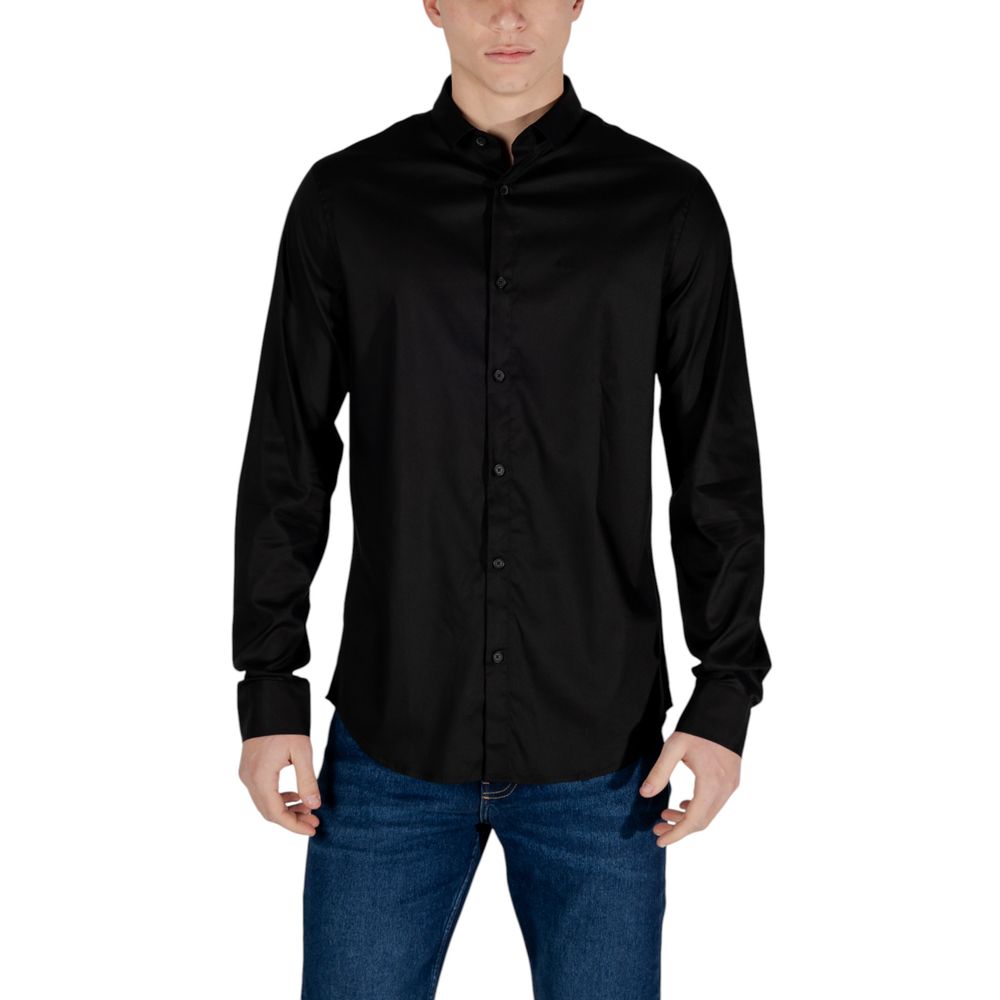 Zwart Lyocell-shirt