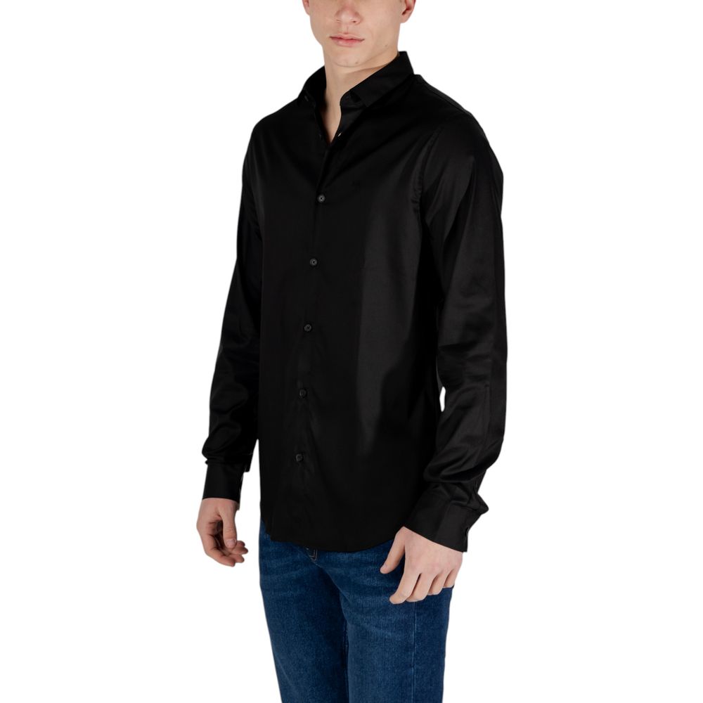 Zwart Lyocell-shirt