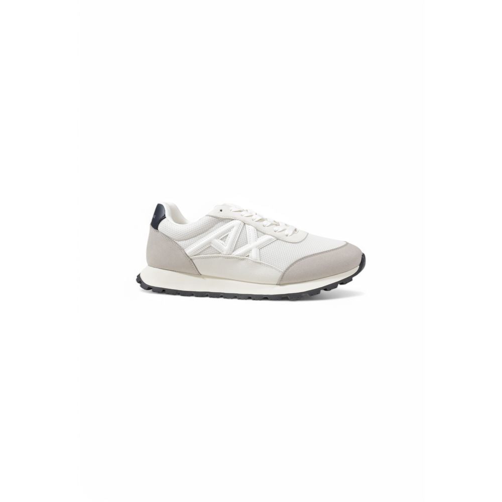 Beige polyester sneaker