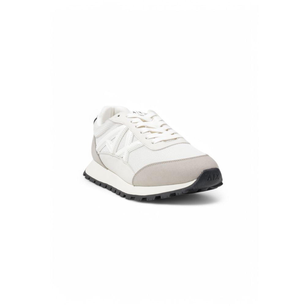 Beige polyester sneaker