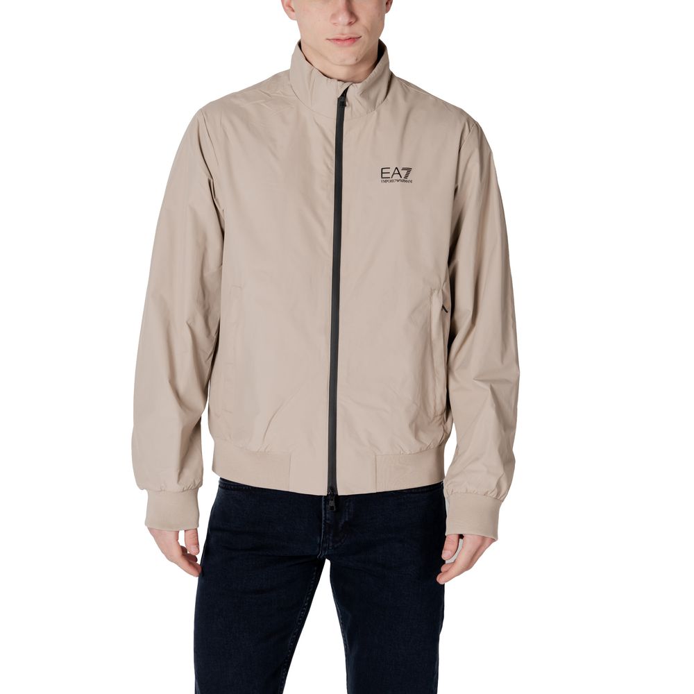 Beige polyamide jassen en jassen