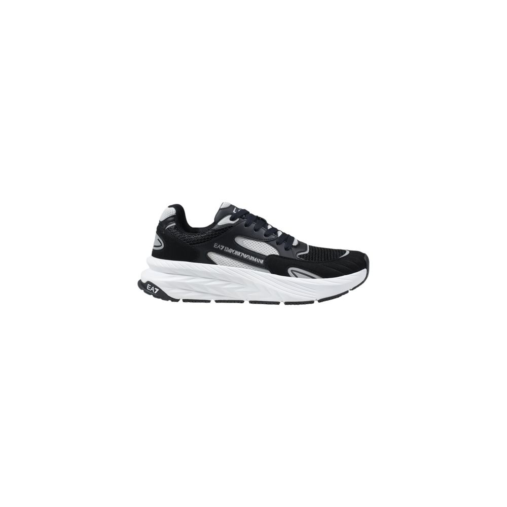 Tweekleurige polyester sneaker