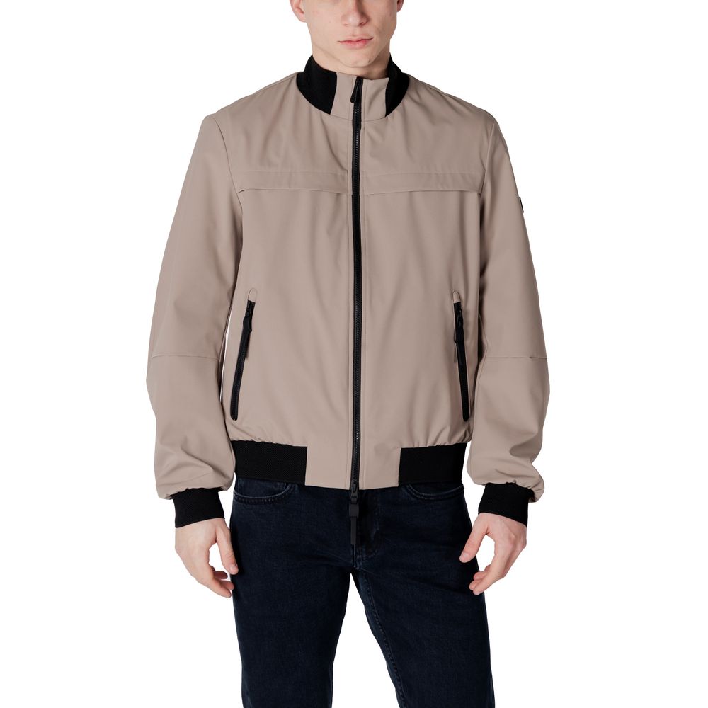 Bruine polyester jassen en jassen