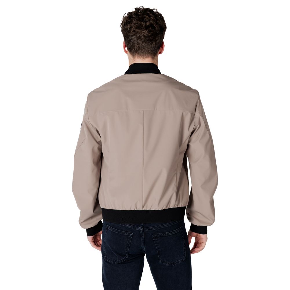 Bruine polyester jassen en jassen