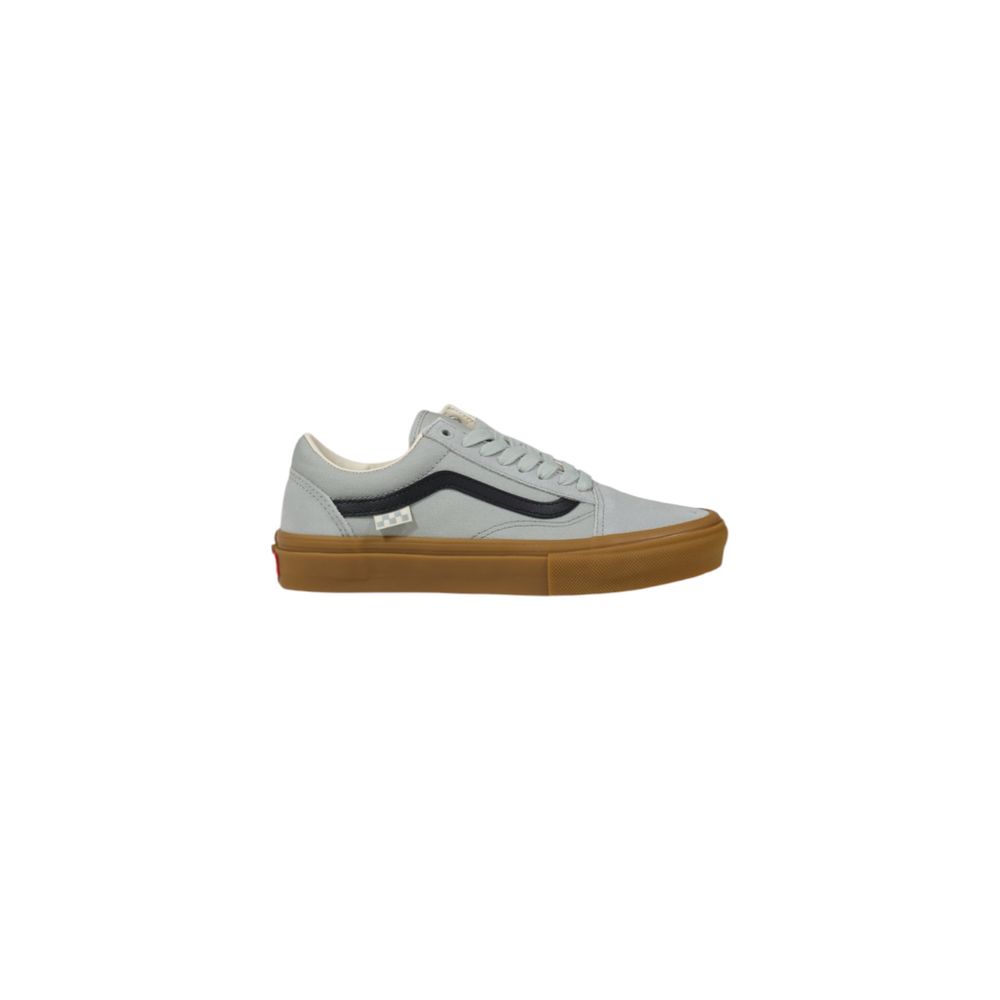 Grijze suède leren sneaker