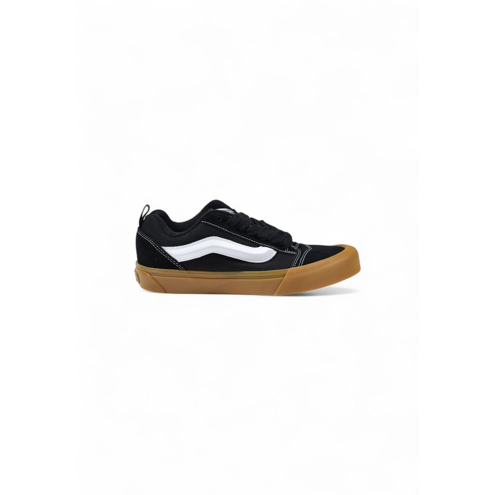 Zwarte suède leren sneaker