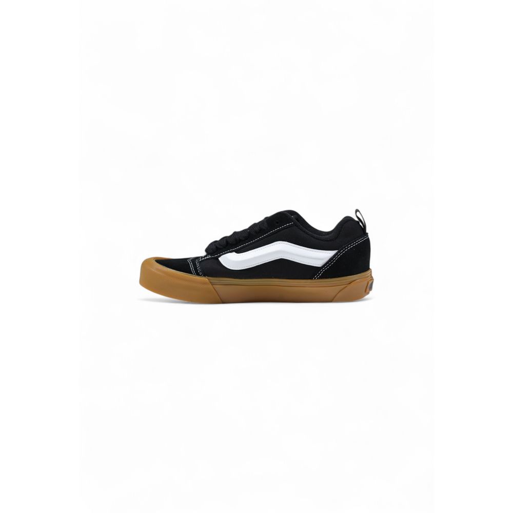 Zwarte suède leren sneaker