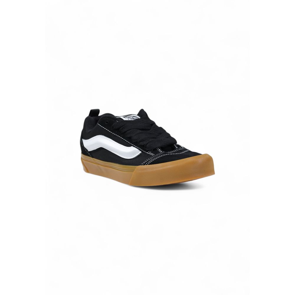 Zwarte suède leren sneaker