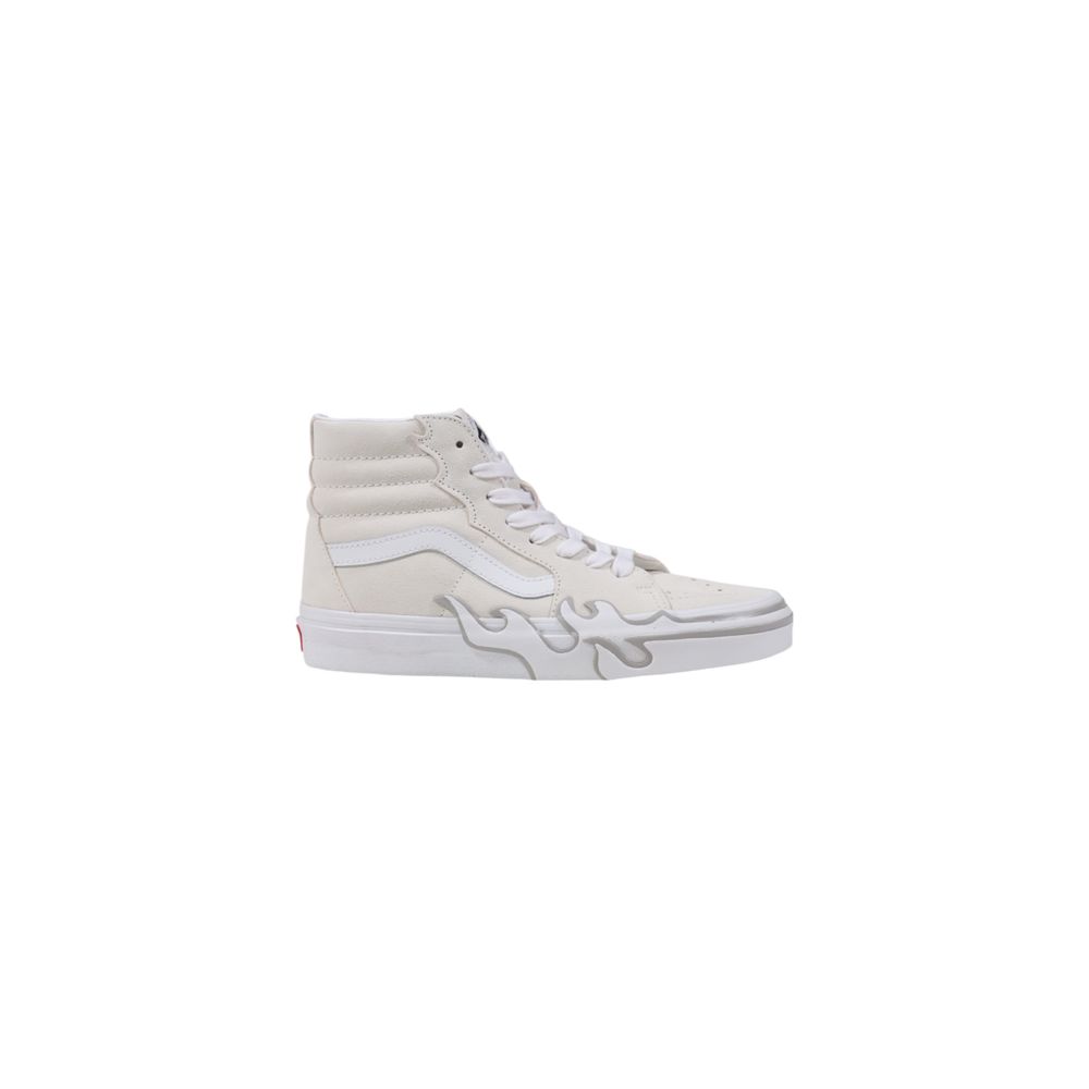 Witte suède leren sneaker