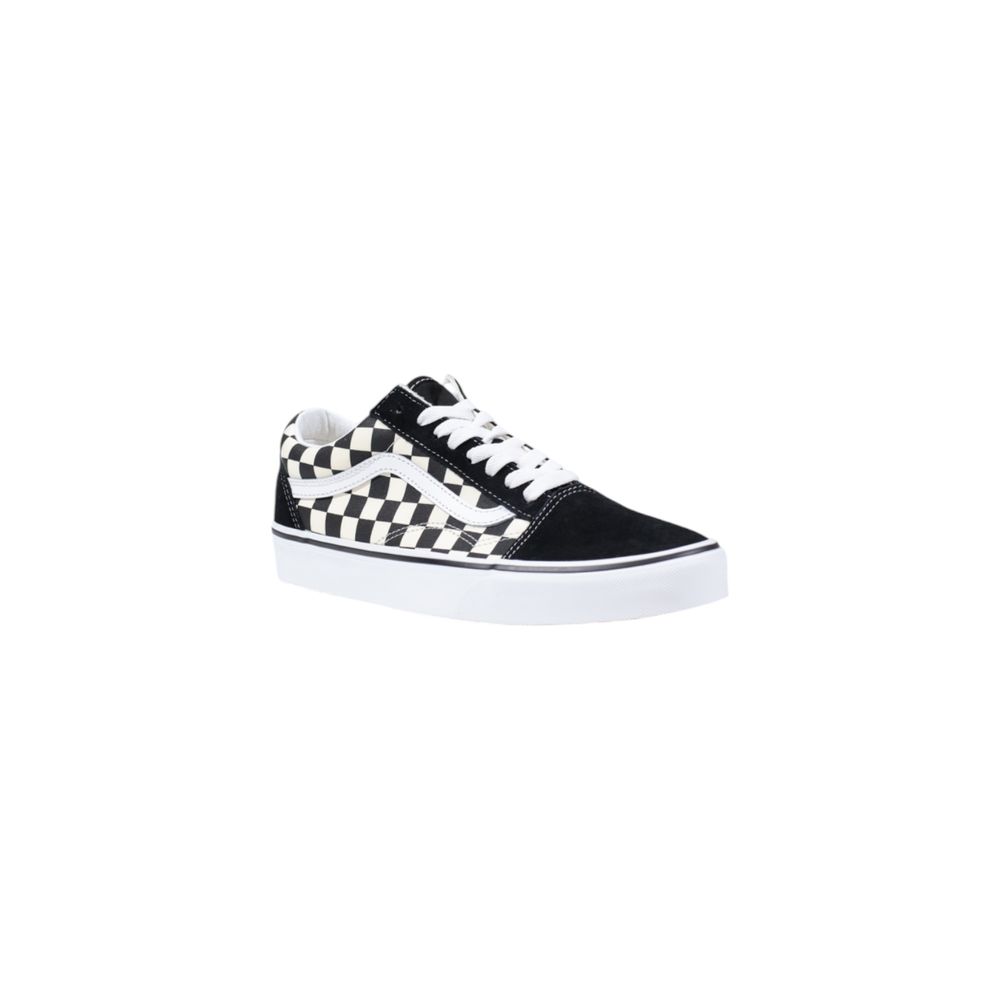 Zwart-witte stoffen sneaker