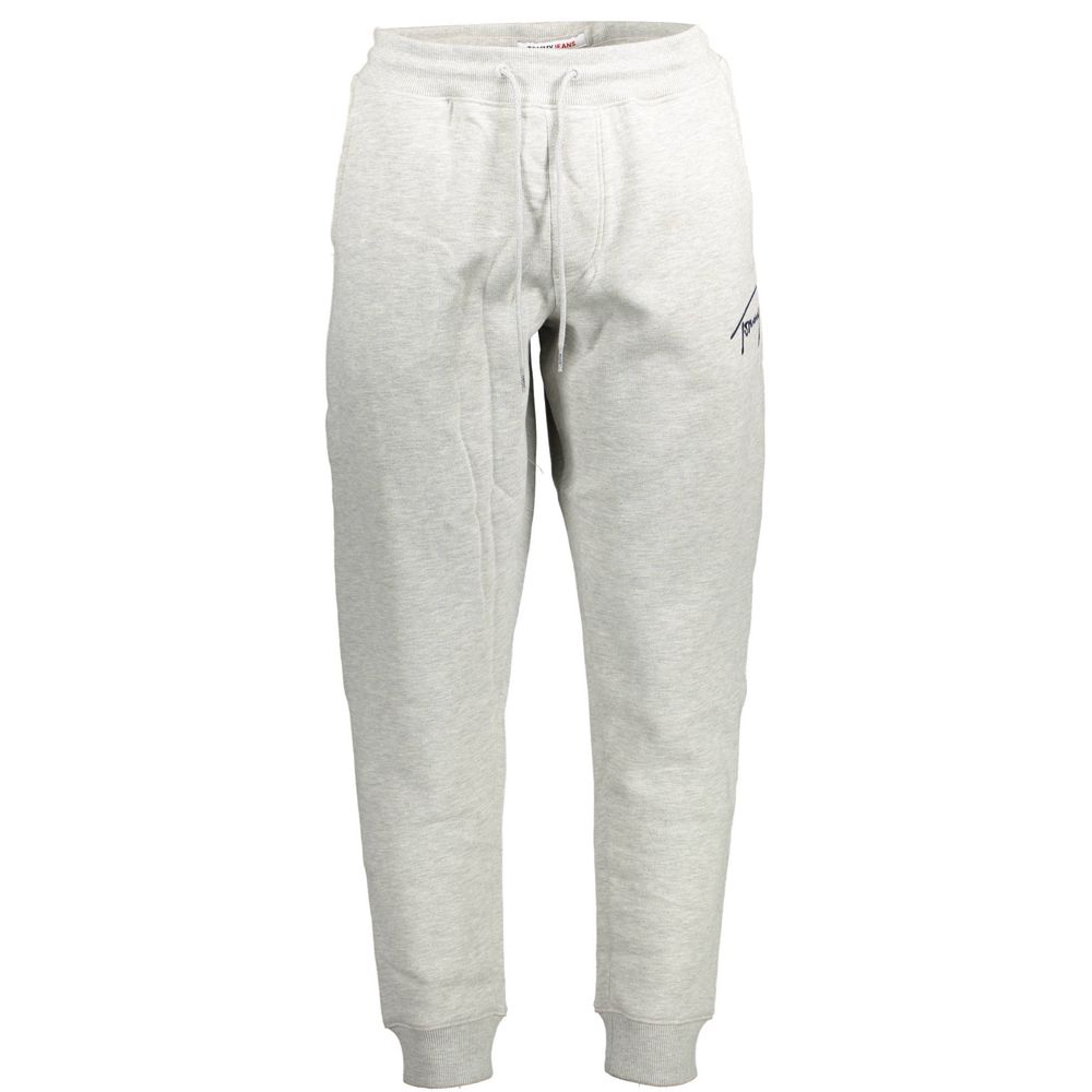 Grijze katoenen broek
