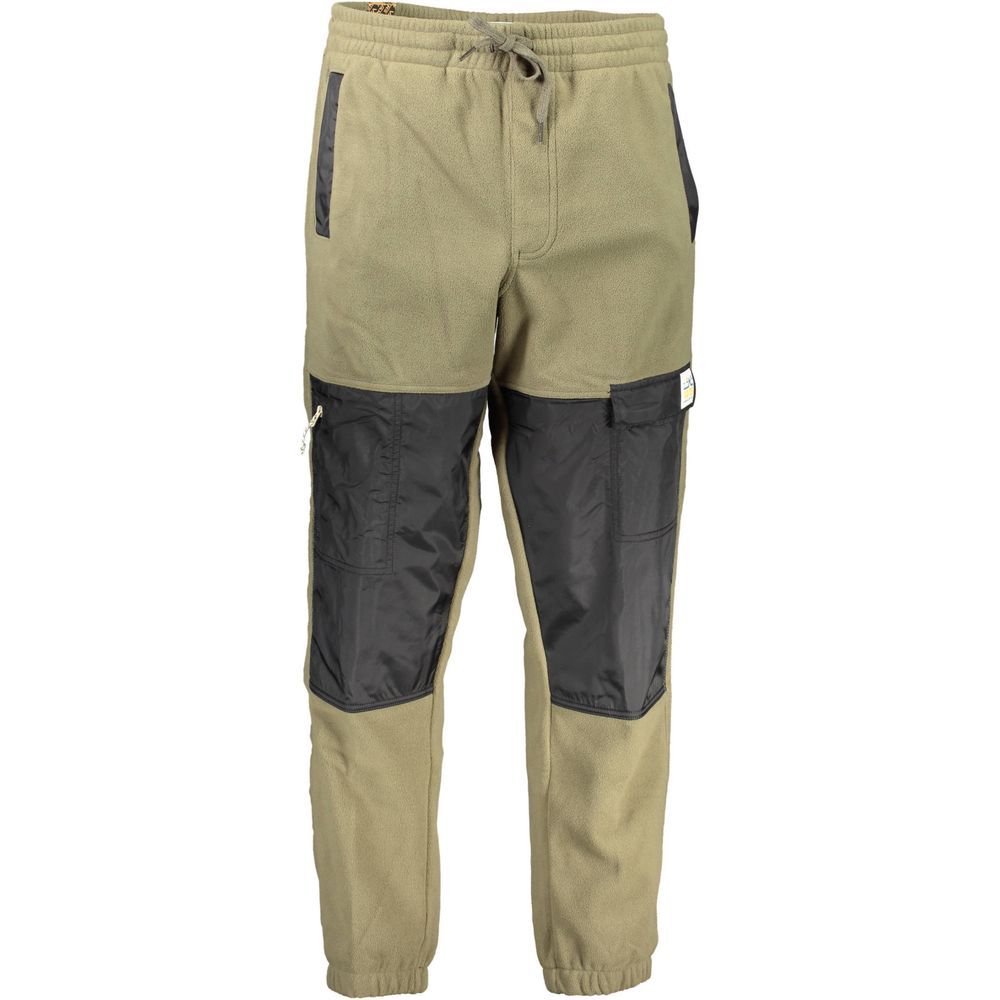 Groene polyester broek