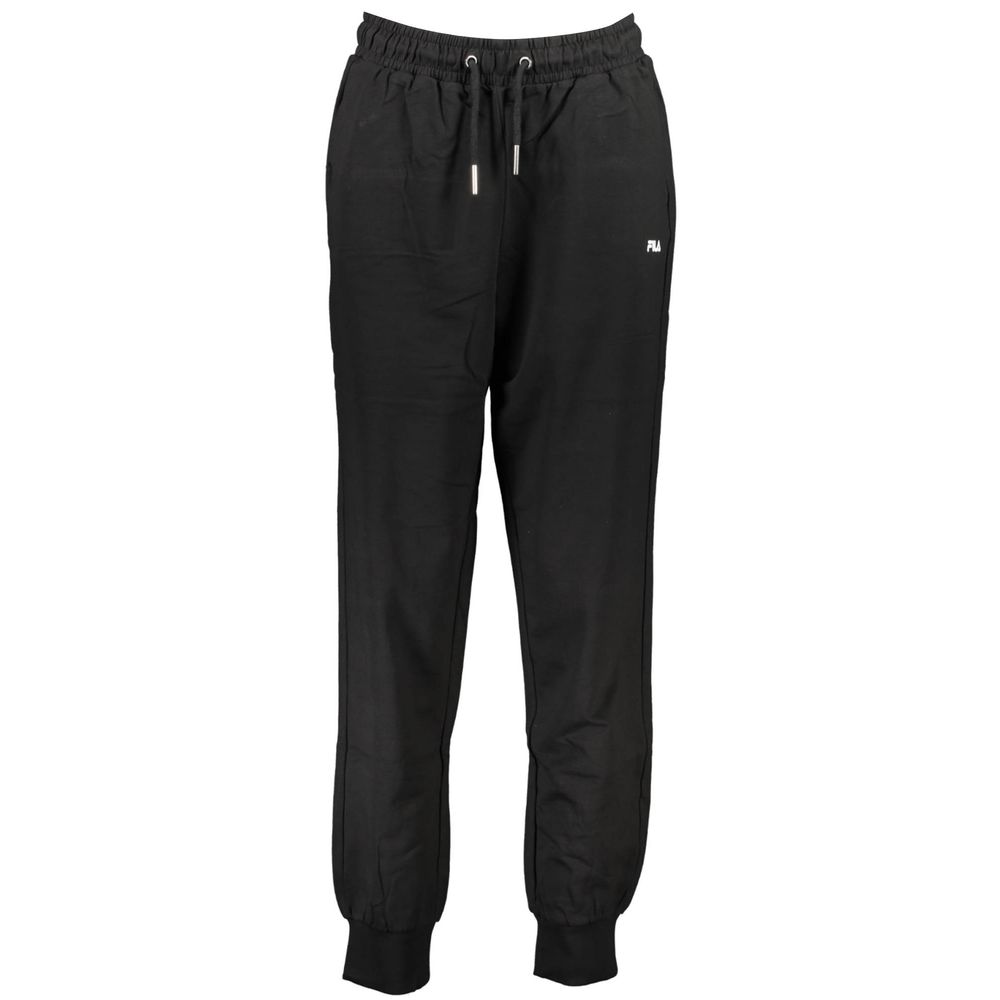 Zwarte katoenen broek